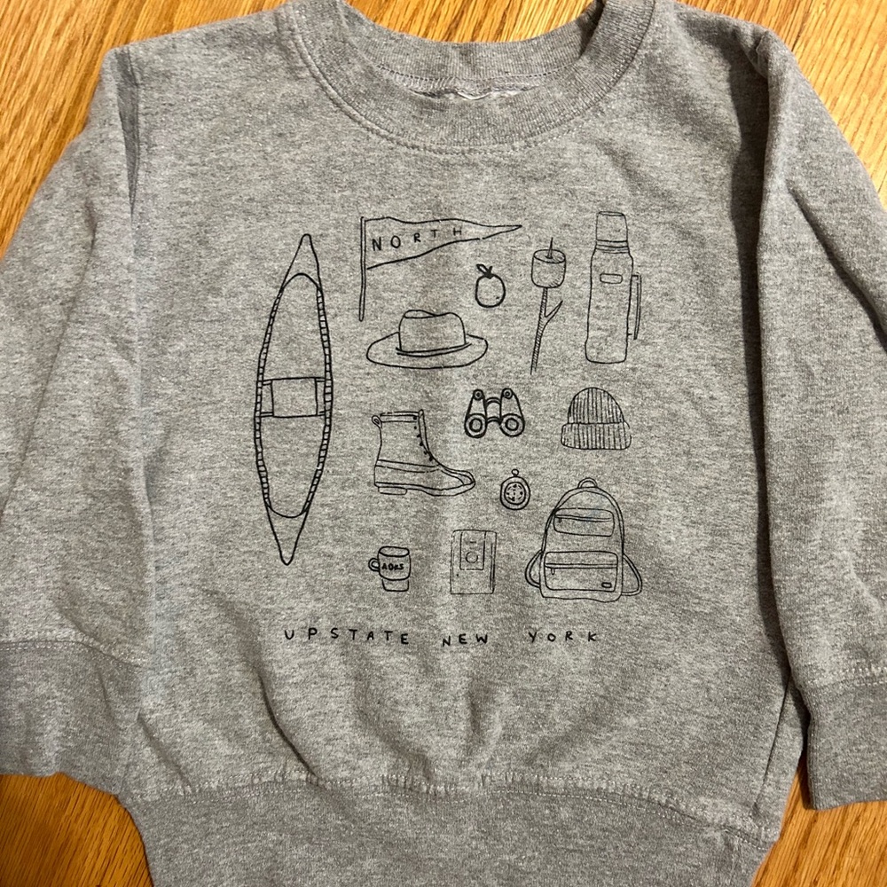 Toddler Upstate NY Crewneck